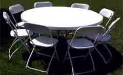 Tables/ Chairs/Tents Tables/ Chairs/Tents