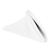 17x17 White Linen Polyester Napkins 17x17 White Linen Polyester Napkins