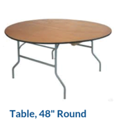 48" Round Tables 48" Round Tables